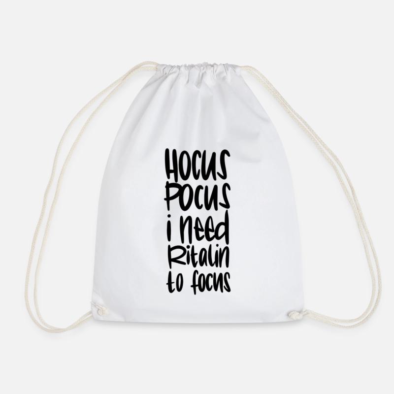 Hocus Pocus Focus - Sac de sport léger - blanc