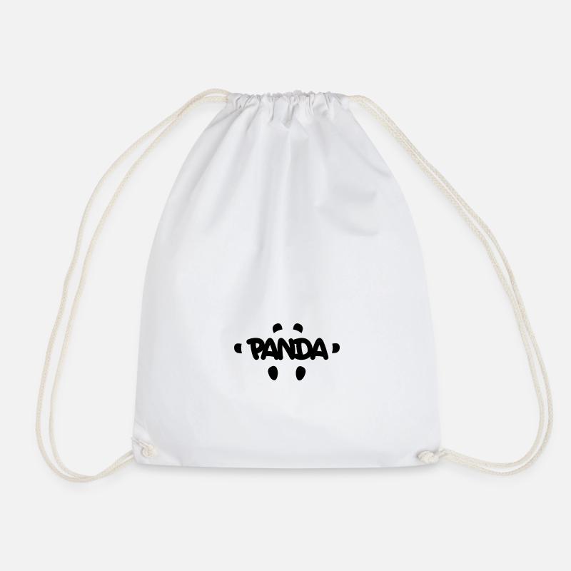 PANDA - Turnbeutel - Weiß