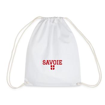 Drapeau Savoie - Sac de sport léger - blanc - Devant