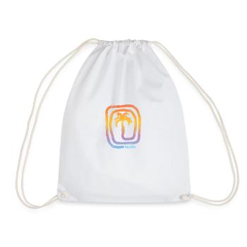 Cool Malaysia Beach Palm Tree Vacation Souvenir - Sac de sport léger - blanc - Devant