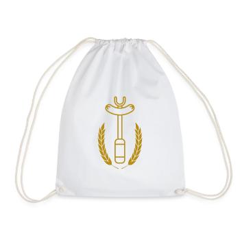 Fourchette à saucisses - Grill - Sac de sport léger - blanc - Devant