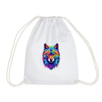 Aurora Spirit Wolf - Sac de sport léger - blanc - Devant