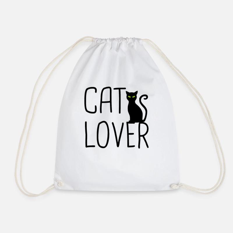 Cat Lover - Turnbeutel - Weiß