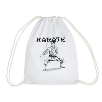 karate - Sac de sport léger - blanc - Devant