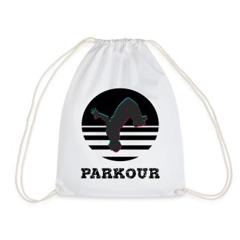 Parkour - Sac de sport léger - blanc - Devant