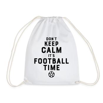 Football Time - Sac de sport léger - blanc - Devant