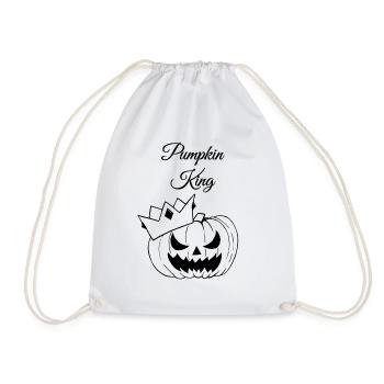 Roi citrouille - Sac de sport léger - blanc - Devant