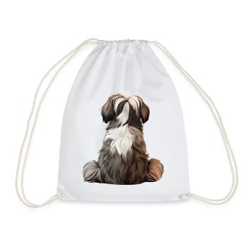 Shih Tzu - Turnbeutel - Weiß - Vorne