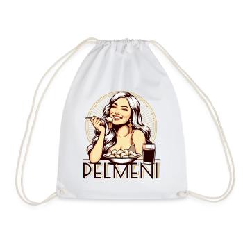 Pelmeni Yummy Gift - Drawstring Bag - white - Front