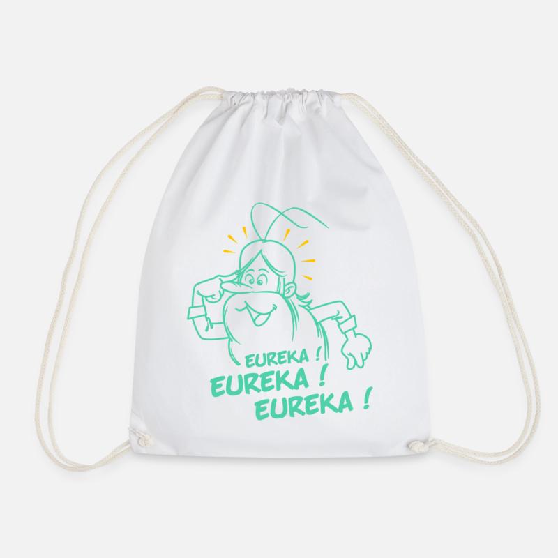 Hello Maestro Eureka Eureka Eureka - Turnbeutel - Weiß