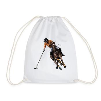Polo - Drawstring Bag - white - Front