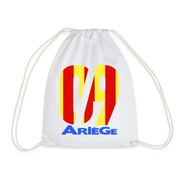 09 Ariège - Turnbeutel - Weiß - Vorne