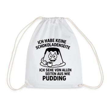 Pudding Côté Chocolat - Sac de sport léger - blanc - Devant
