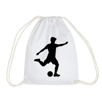 Soccer - Drawstring Bag - white - Front