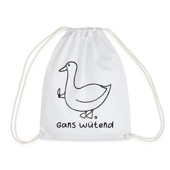 Gans wütend 2 - Turnbeutel - Weiß - Vorne