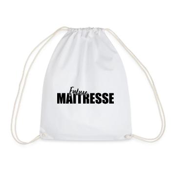 Future Maîtresse Cadeau Pour Maitresse D école - Sac de sport léger - blanc - Devant