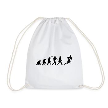 RUGBY - Rugby Sport - Rugby Humour - Drawstring Bag - white - Front