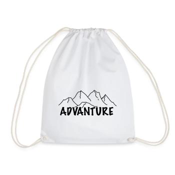 Expérience Advanture avec les montagnes - Sac de sport léger - blanc - Devant