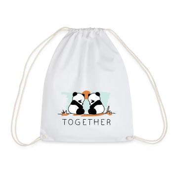 Ensemble (couleur) - Sac de sport léger - blanc - Devant