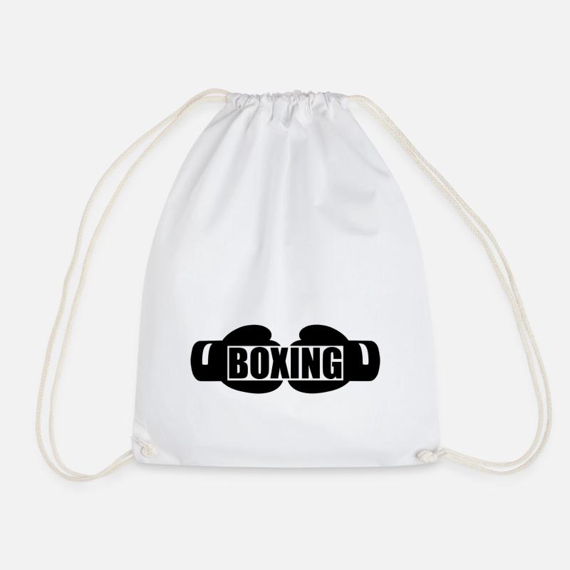 BOXING Boxhandschuhe - Turnbeutel - Weiß