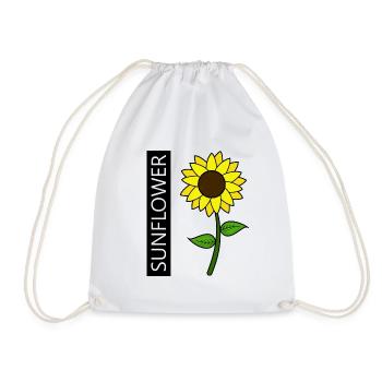 SUNFLOWER SUNFLOWER - Drawstring Bag - white - Front