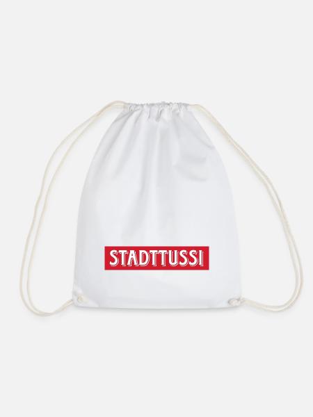 Stadttussi - Turnbeutel - Weiß
