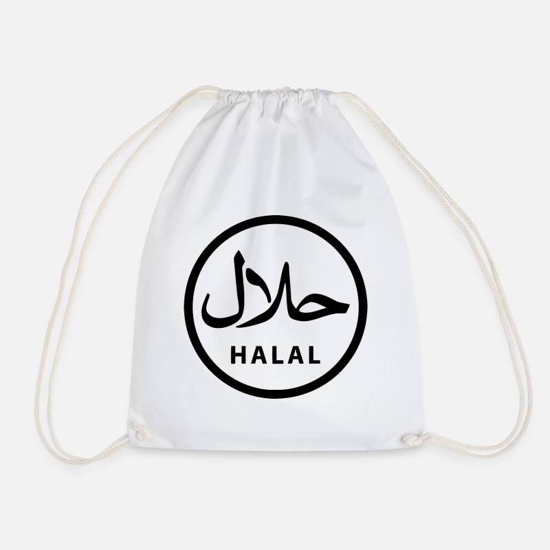 Halal حلال - Sac de sport léger - blanc