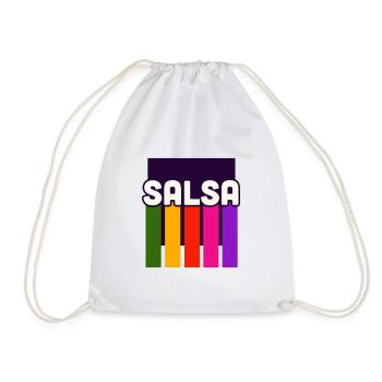 Dégradé de salsa - Sac de sport léger - blanc - Devant