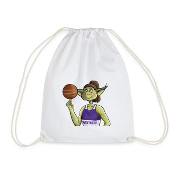 Korrigane basket supporter Landerneau - Sac de sport léger - blanc - Devant
