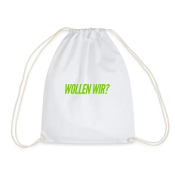 hast du Bock? - Turnbeutel - Weiß - Vorne