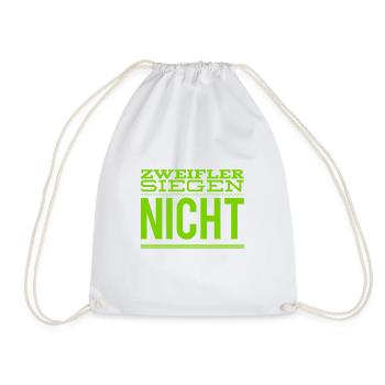 ich siege - Turnbeutel - Weiß - Vorne