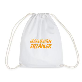Geschichtenerzähler - Turnbeutel - Weiß - Vorne