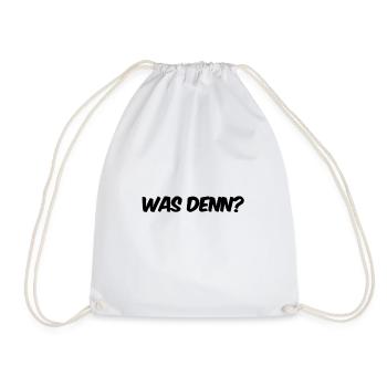 was ist los? - Turnbeutel - Weiß - Vorne