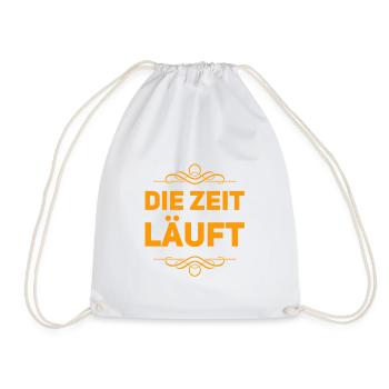 jetzt aber schnell - Turnbeutel - Weiß - Vorne