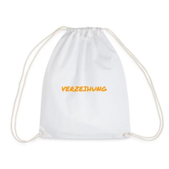 Verzeihung - Turnbeutel - Weiß - Vorne