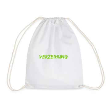 bitte vergib mir - Turnbeutel - Weiß - Vorne