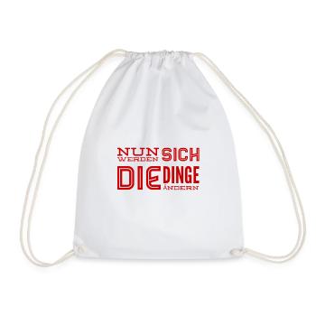 Veränderung ist möglich - Turnbeutel - Weiß - Vorne