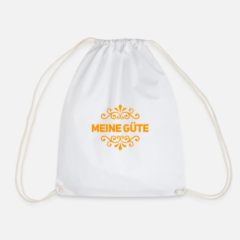 meine Güte - Turnbeutel - Weiß