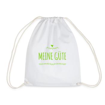 ach du liebe Güte - Turnbeutel - Weiß - Vorne
