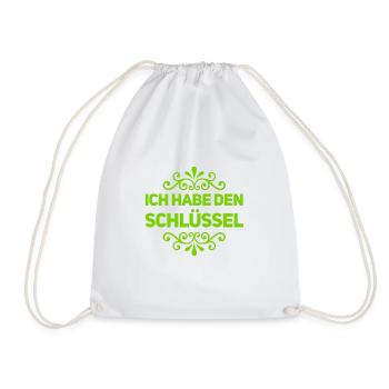 ich kann rein - Turnbeutel - Weiß - Vorne