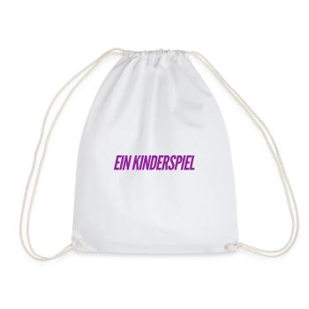 es war easy - Turnbeutel - Weiß - Vorne