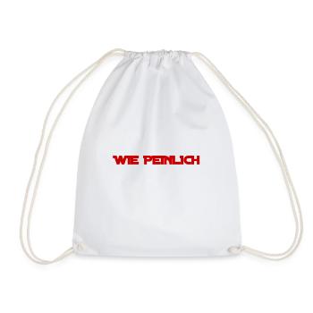 das ist peinlich - Turnbeutel - Weiß - Vorne