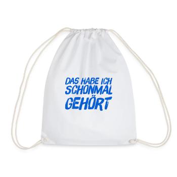 das kenn ich bereits - Turnbeutel - Weiß - Vorne