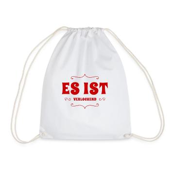 es ist vielversprechend - Turnbeutel - Weiß - Vorne