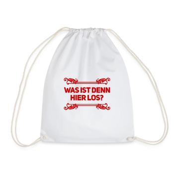 ich bin verwundert - Turnbeutel - Weiß - Vorne