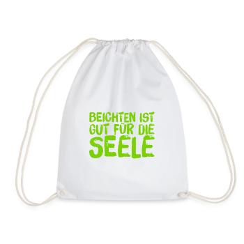 gut für die Seele - Turnbeutel - Weiß - Vorne