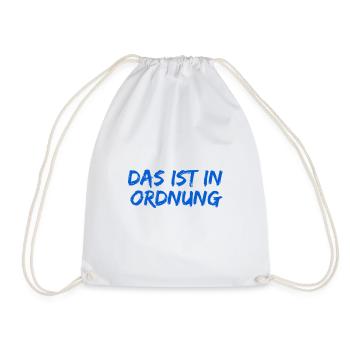 das ist kein Problem - Turnbeutel - Weiß - Vorne