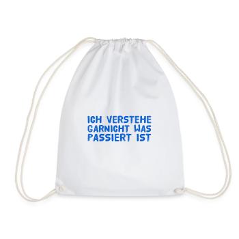völliges Unverständnis - Turnbeutel - Weiß - Vorne