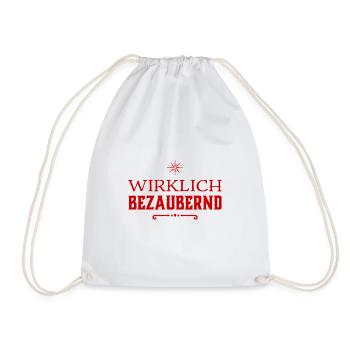 richtig bezaubernd - Turnbeutel - Weiß - Vorne