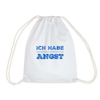 in mir ist Angst - Turnbeutel - Weiß - Vorne
